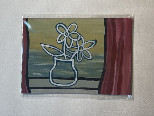 Aceo originale arte paesaggio - originale,