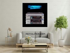 PIONEER Poster HD 100cm x 100