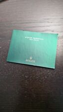 Rolex libretto booklet lingua cinese watch 