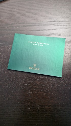 Rolex libretto booklet - , lingua