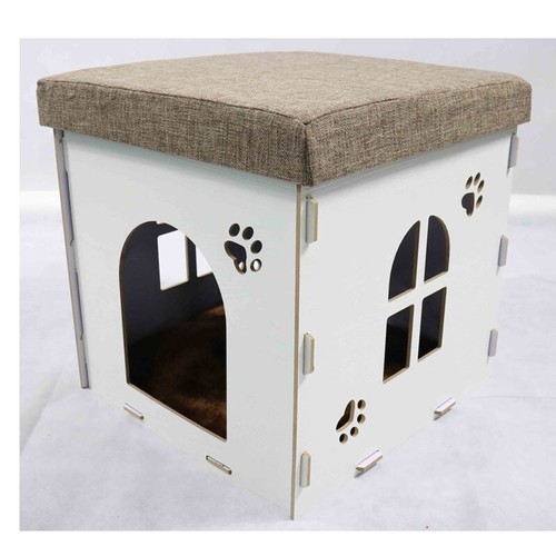 Cuccia cane legno - cuccia, cuscino
