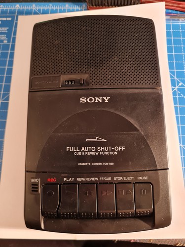Riproduttore cassette sony - riproduttore, di