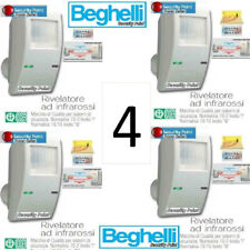 BEGHELLI INTELLIGENT ANTIFURTO ALLARME 4 RILEVATORE Art. 8154 IR VOLUMETRICO NEW
