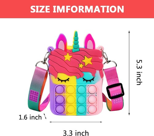 Civan unicorno pop - pop, borsa