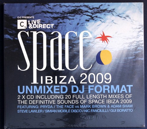 Space ibiza 2009 2cd unmixed - ibiza,