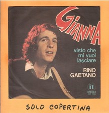 SOLO COPERTINA - 7" - RINO