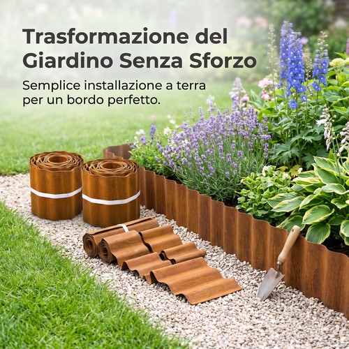 Bordura corten per - bordura, giardino
