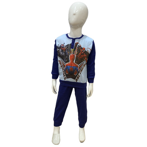 Pigiama lungo spiderman marvel - lungo,