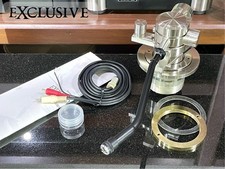 ESCLUSIVA EA‐10 Tonearm versione tubo a forma di S con cavo e accessori originali