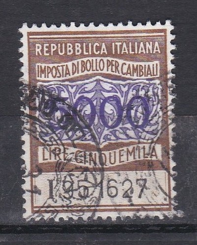 Italia 1963 marca da - italia,