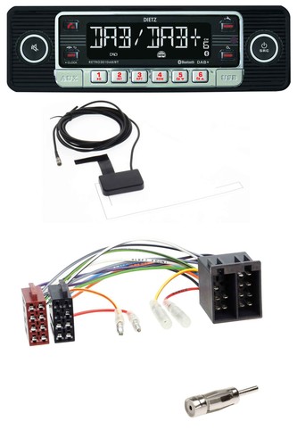 Autoradio dietz dab - dab, bluetooth