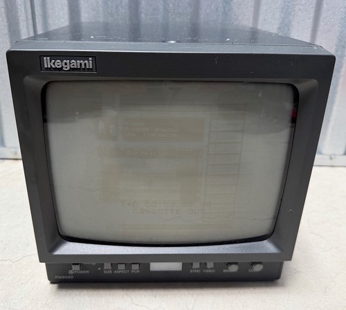 Ikegami pm9050 monitor - bw,