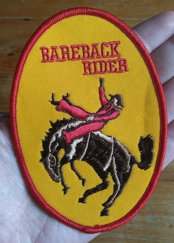 Bareback rider pro rodeo - rider,