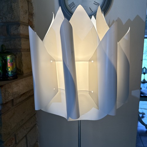 Lampada terra alta metà - lampada, da