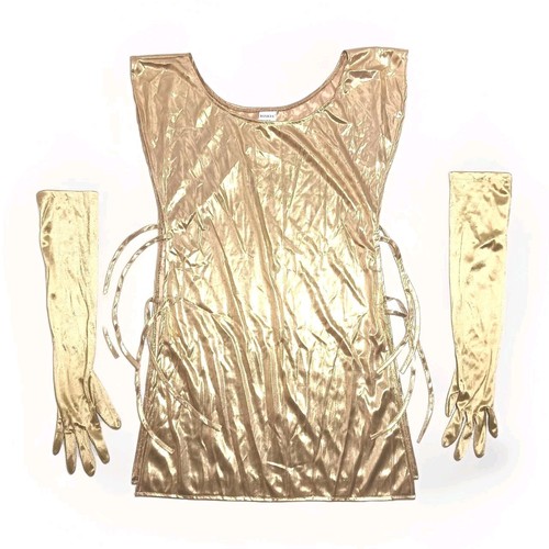 Top guanti ballo oro efod - guanti,
