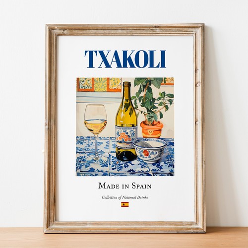 Stampa piastrelle txakoli - piastrelle,