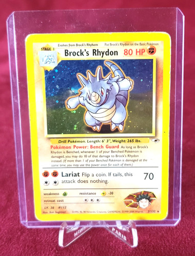Carte pokemon brock - -, brock's