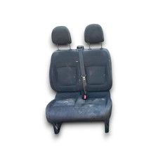 Sedile anteriore passeggero in stoffa nero e grigio Fiat Talento (9 posti) (2016