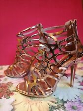 sandali  col oro mis 37 tacco