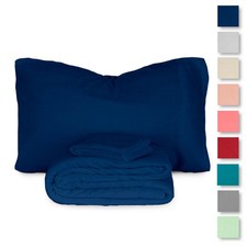 Completo lenzuola in Pile Coral Morbidissimi Tinta unita - dimensioni varie J77