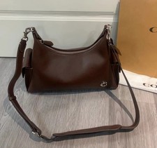 Borsa Coach in pelle con tasca