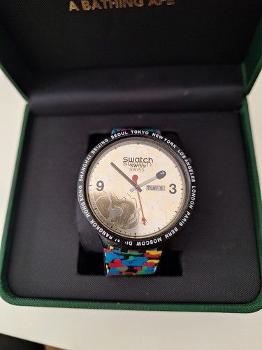 Swatch bape tokyo - bape, nero