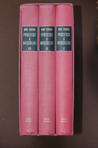 Processo mussolini volumi - a,