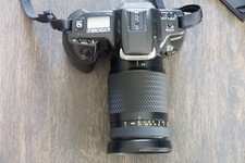 Minolta Dynax 300si con obiettivo zoom Tokina 28 - 210 mm (anche per Sony)