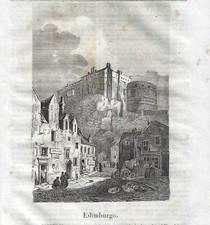 Stampa antica EDIMBURGO