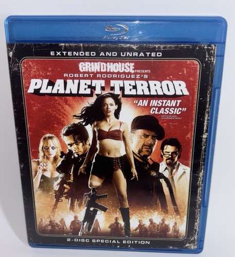 Planet terror - terror, (blu-ray,
