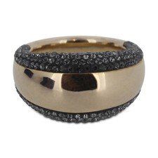 Anello Swarovski oro rosa