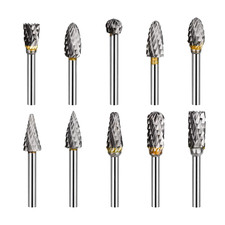 10 Pezzi Frese Rotanti in