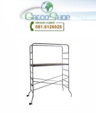 Trabattello/Mini Ponteggio in ferro zincato a freddo 2,30m  SuperGreco by Tizeta