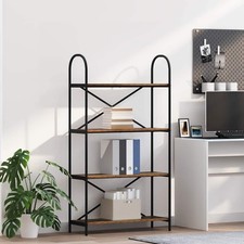 vidaXL Libreria Legno vecchio 80 x 30 x 146 cm Legno multistrato