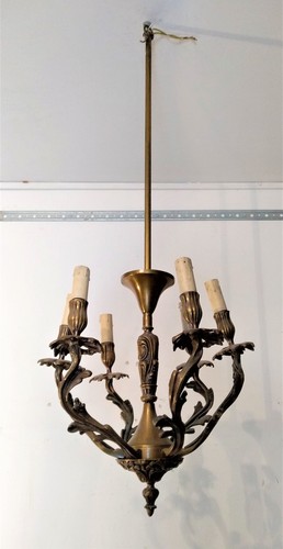 Lampadario candeliere scultura - lampadario,