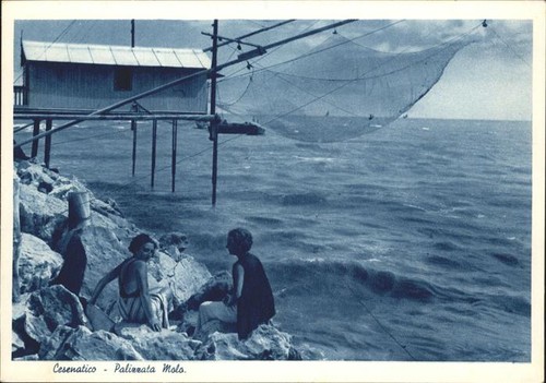 Cesenatico palizzata molo - palizzata,