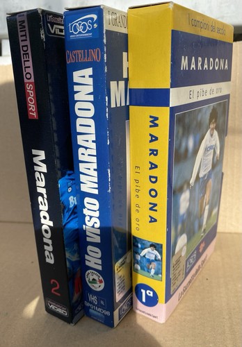 Set vhs diego armando - vhs,