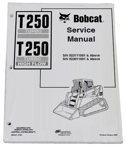 Bobcat t250 track loader - t250,