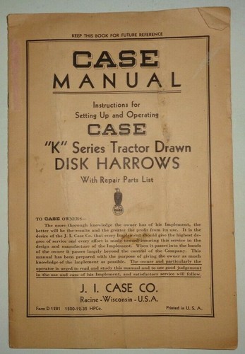 Case serie trattore disco - serie,