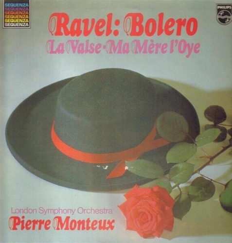 Maurice ravel bolero - lp,