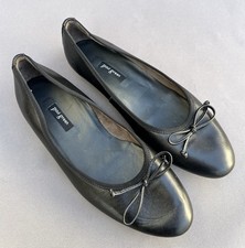 PAUL GREEN Ballerina Ursula Ballet Flat Nero Nappa Morbida Donna Taglia 8US