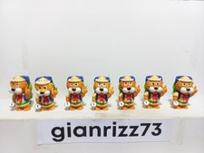 Sorpresine Kinder Leoventuras ( Poldino Pignolino ) Lotto 7 Pezzi 1993