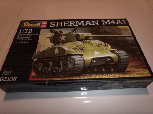 Revell 03102 sherman m4a1 - 03102,