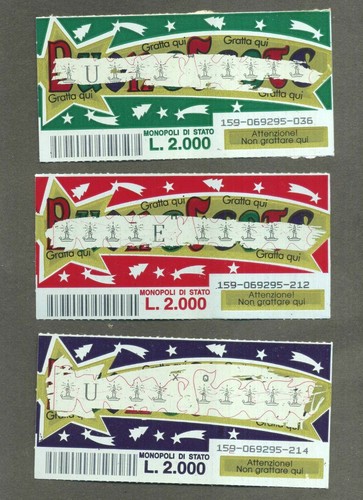 Gratta vinci lire - gratta, 2.000