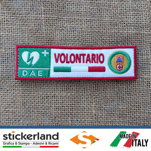 Toppa patch croce rossa - croce,