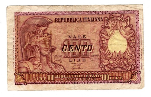Italia biglietto 100 - italia,