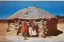 Cartolina Navajo Donna con