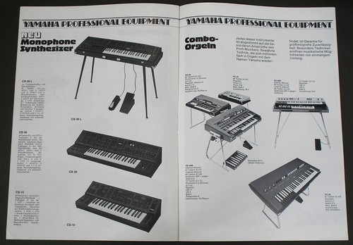 Catalogo yamaha 1978 cs - yamaha,
