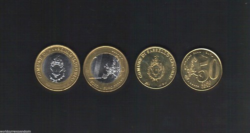 Italia ecu set 1999 2000 - italia, 1999-2000