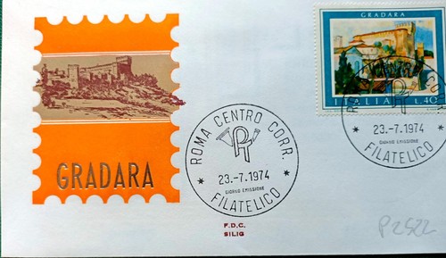 1974 fdc italia repubblica - fdc,